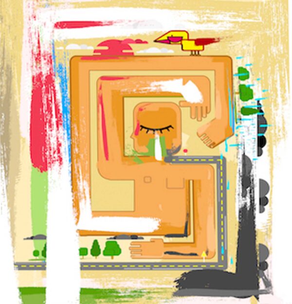 Me and Myself art piece.