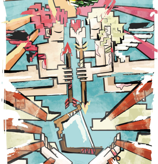 "Angels Fates" Art Print: Duality Fates Collection - Image 2