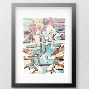 "Angels Fates" Art Print: Duality Fates Collection