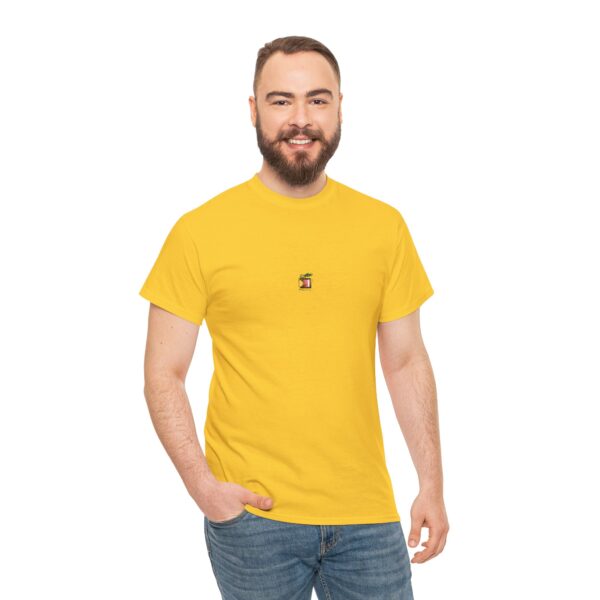 Apple Tree - Front Apple - Unisex Heavy Cotton Tee - Image 94