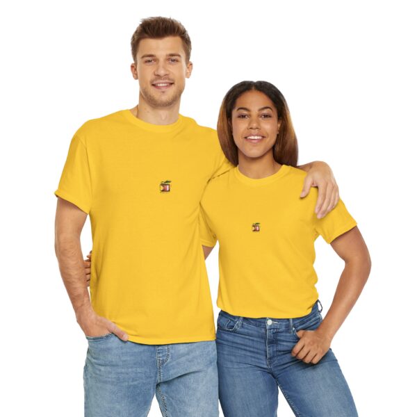 Apple Tree - Front Apple - Unisex Heavy Cotton Tee - Image 105