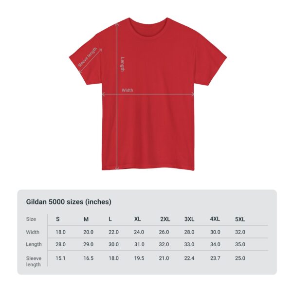 Apple Tree - Front Apple - Unisex Heavy Cotton Tee - Image 162