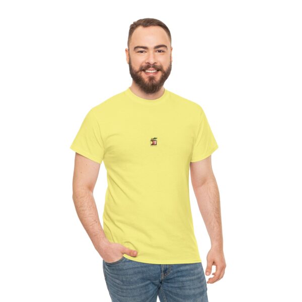 Apple Tree - Front Apple - Unisex Heavy Cotton Tee - Image 13