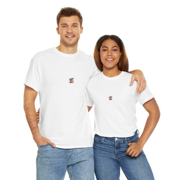 Apple Tree - Front Apple - Unisex Heavy Cotton Tee - Image 51