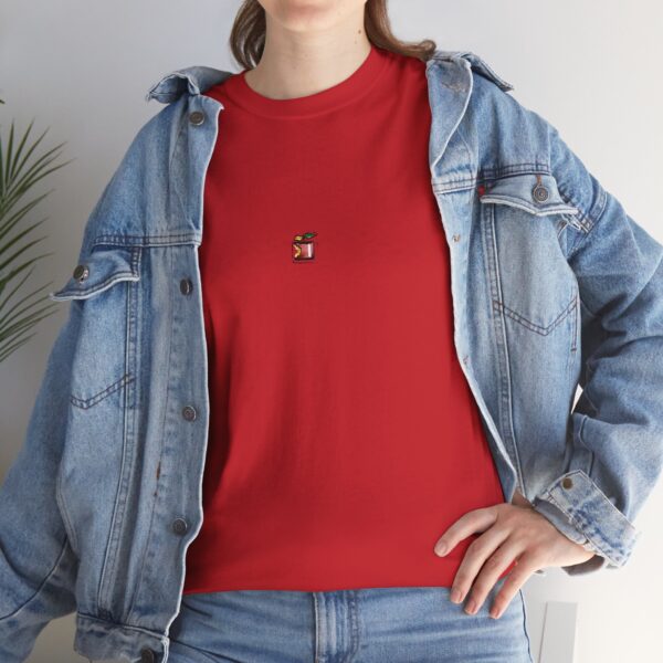 Apple Tree - Front Apple - Unisex Heavy Cotton Tee - Image 158