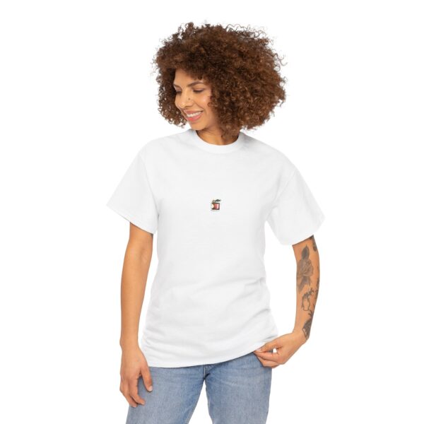 Apple Tree - Front Apple - Unisex Heavy Cotton Tee - Image 38