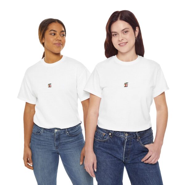 Apple Tree - Front Apple - Unisex Heavy Cotton Tee - Image 52
