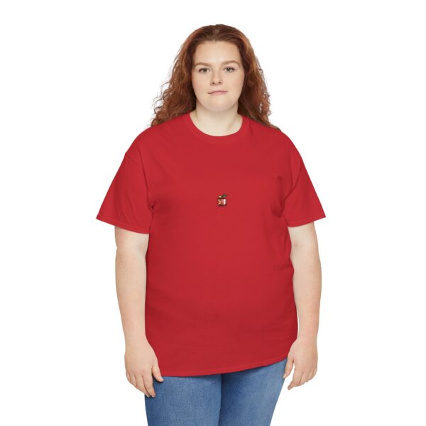 Apple Tree - Front Apple - Unisex Heavy Cotton Tee - Image 150