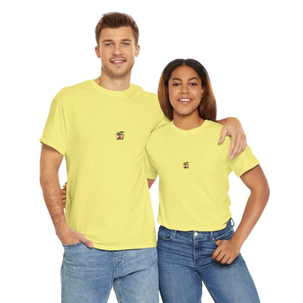Apple Tree - Front Apple - Unisex Heavy Cotton Tee - Image 24