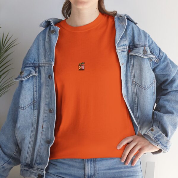 Apple Tree - Front Apple - Unisex Heavy Cotton Tee - Image 77
