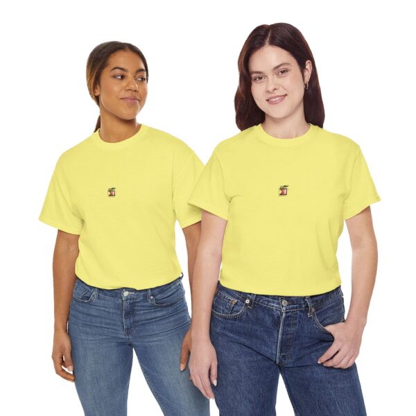 Apple Tree - Front Apple - Unisex Heavy Cotton Tee - Image 25