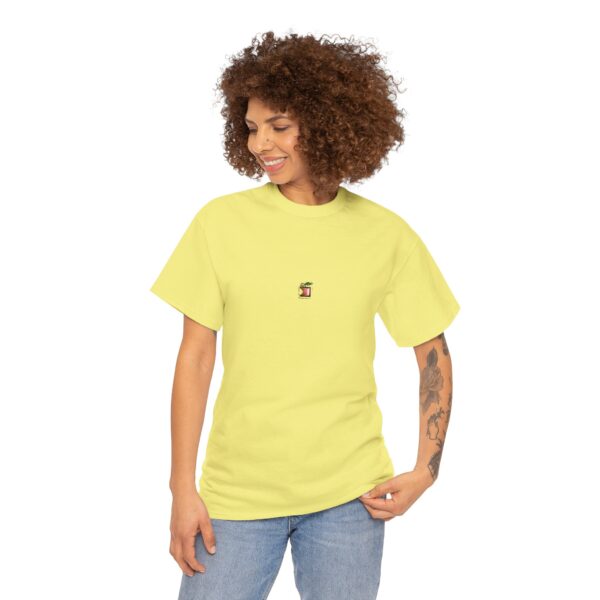Apple Tree - Front Apple - Unisex Heavy Cotton Tee - Image 11