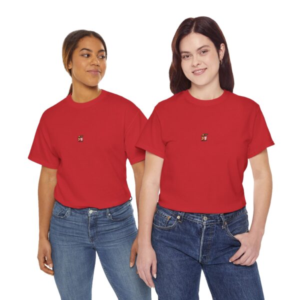 Apple Tree - Front Apple - Unisex Heavy Cotton Tee - Image 160