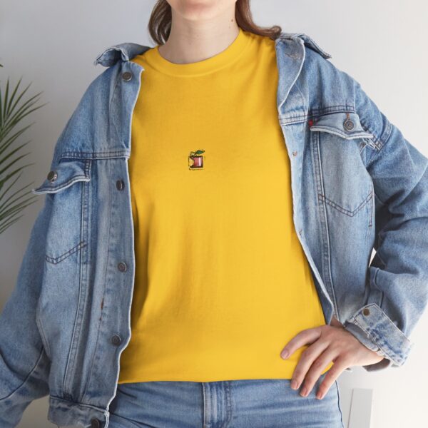 Apple Tree - Front Apple - Unisex Heavy Cotton Tee - Image 104