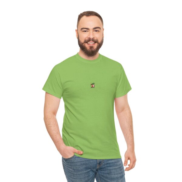 Apple Tree - Front Apple - Unisex Heavy Cotton Tee - Image 121