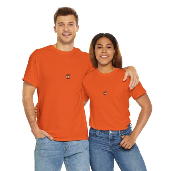 Apple Tree - Front Apple - Unisex Heavy Cotton Tee - Image 78