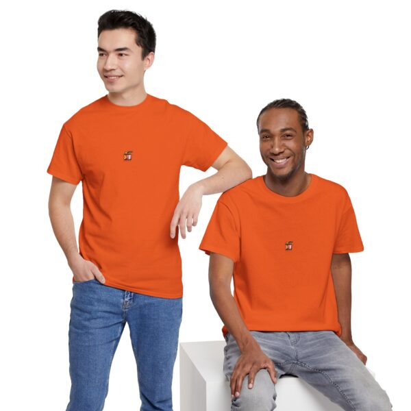 Apple Tree - Front Apple - Unisex Heavy Cotton Tee - Image 80