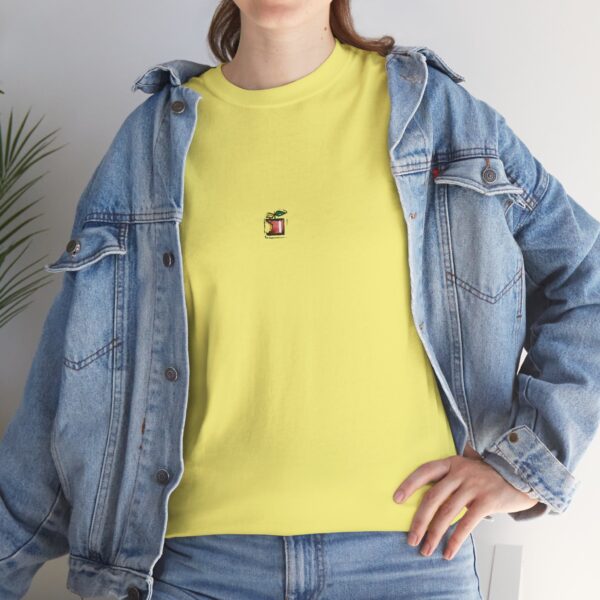 Apple Tree - Front Apple - Unisex Heavy Cotton Tee - Image 23