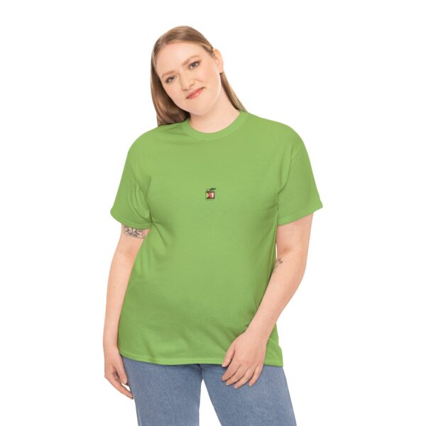 Apple Tree - Front Apple - Unisex Heavy Cotton Tee - Image 120