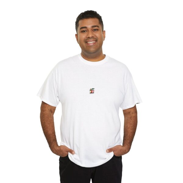 Apple Tree - Front Apple - Unisex Heavy Cotton Tee - Image 44