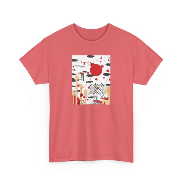 From Palestine to Canada - Unisex Heavy Cotton Tee - Image 15