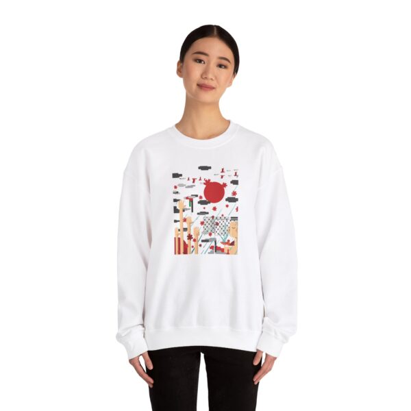 From Palestine to Canada - Unisex Heavy Blend™ Crewneck Sweatshirt - Image 4