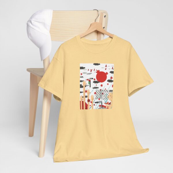 From Palestine to Canada - Unisex Heavy Cotton Tee - Image 20