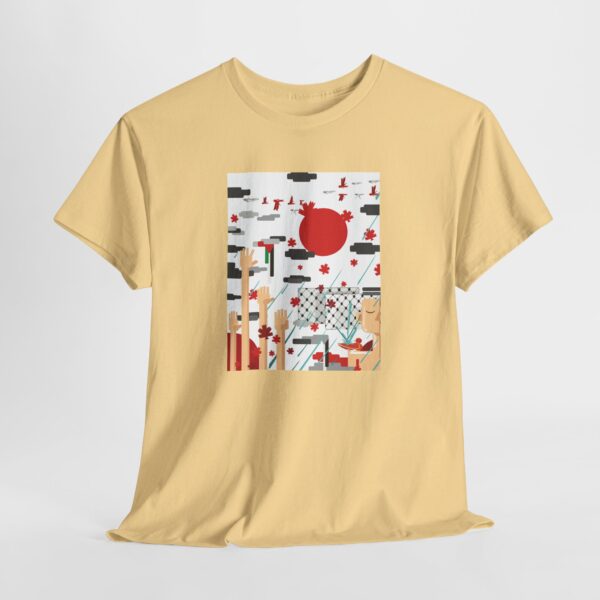 From Palestine to Canada - Unisex Heavy Cotton Tee - Image 21