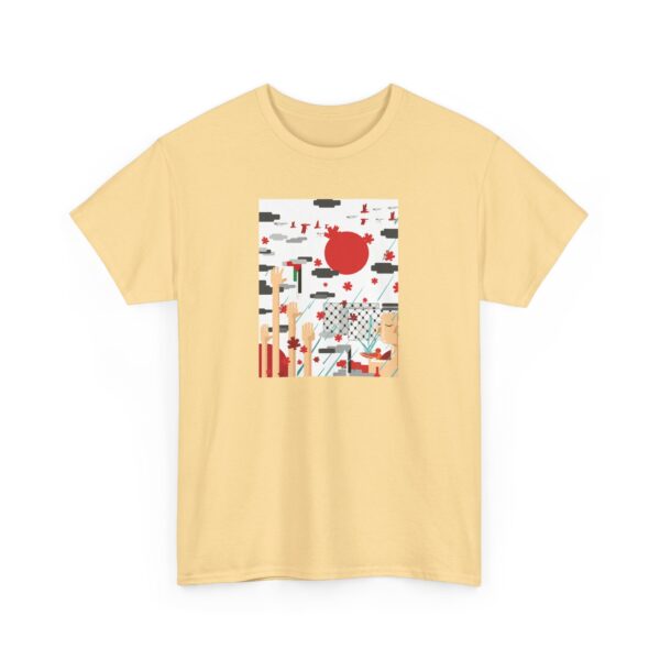 From Palestine to Canada - Unisex Heavy Cotton Tee - Image 19