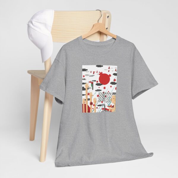 From Palestine to Canada - Unisex Heavy Cotton Tee - Image 26