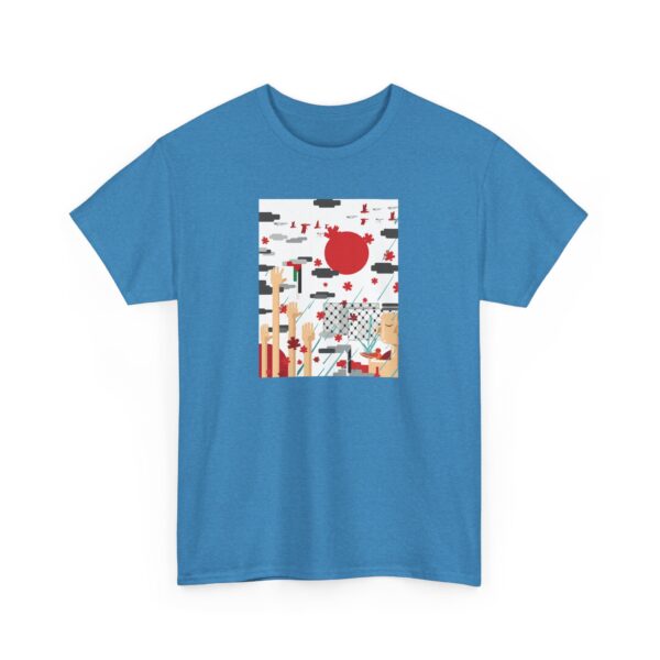 From Palestine to Canada - Unisex Heavy Cotton Tee - Image 28