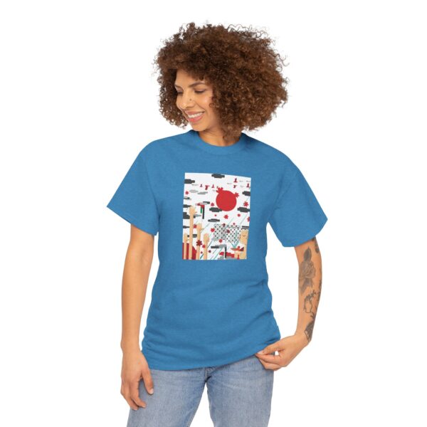 From Palestine to Canada - Unisex Heavy Cotton Tee - Image 29