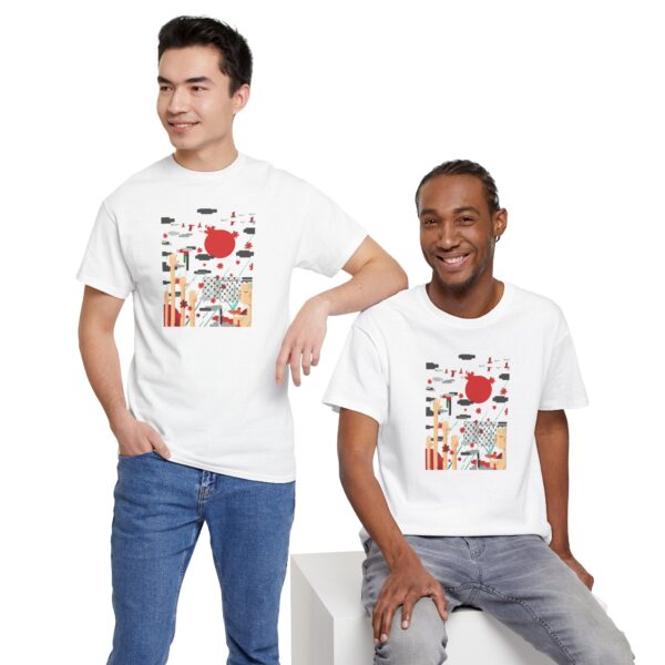 From Palestine to Canada - Unisex Heavy Cotton Tee - Image 9