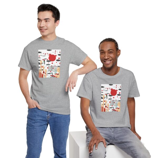 From Palestine to Canada - Unisex Heavy Cotton Tee - Image 25