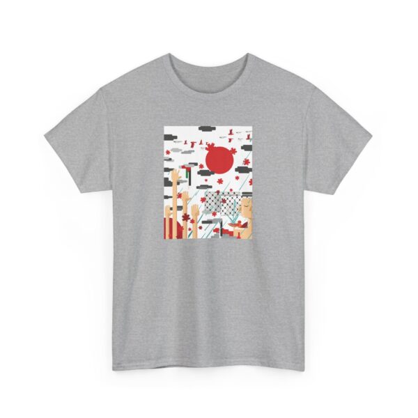 From Palestine to Canada - Unisex Heavy Cotton Tee - Image 24