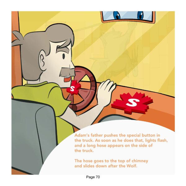 Three Little Pigs and Adam - Illustrated children's book (Digital Version) - Image 3